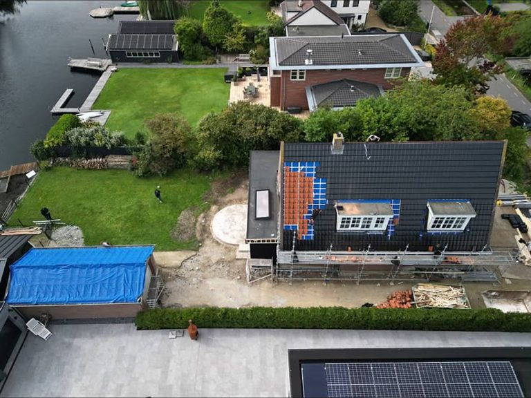 Dakrenovatie in Vinkeveen door Koning Dakwerk